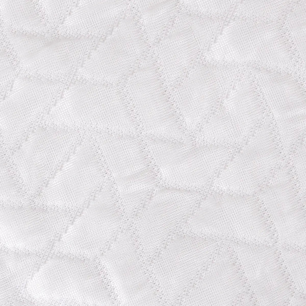 Close-up of the cooling material in iceberg white used for Australian made dog beds.